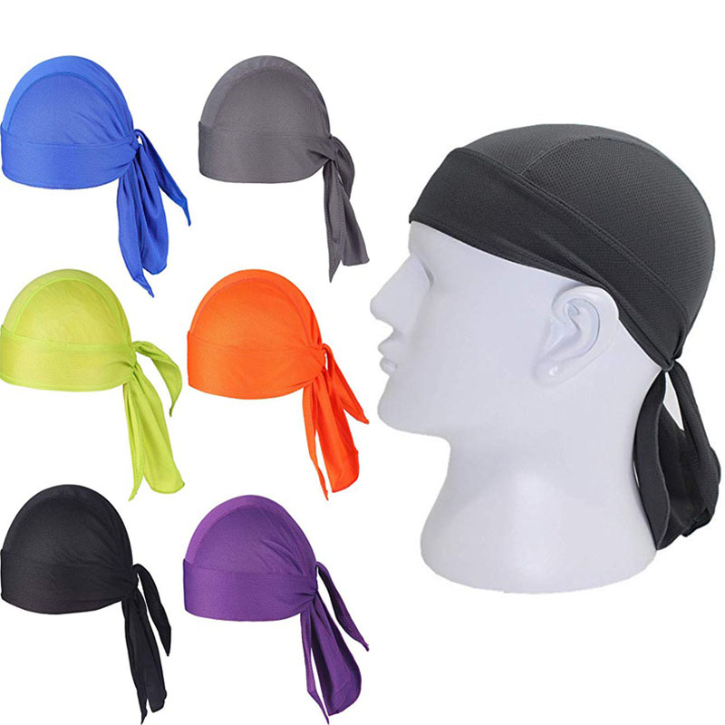 Running Gear Hat - 빠른 건조 땀 흡수 비니 사이클링