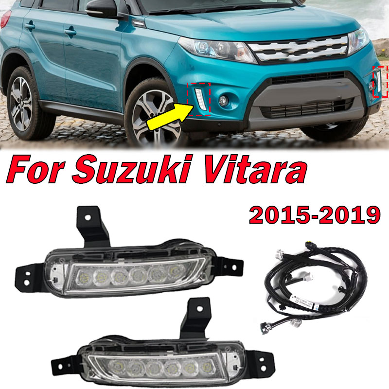 Running Gear Accessories - 자동차 앞 범퍼 LED DRL 주간