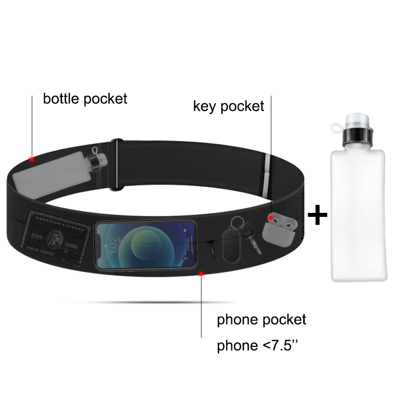 물병과 러닝 벨트 허리 가방 여성 스포츠 패니 팩 남성 - Running Gear To Hold Phone 리뷰 및 가격