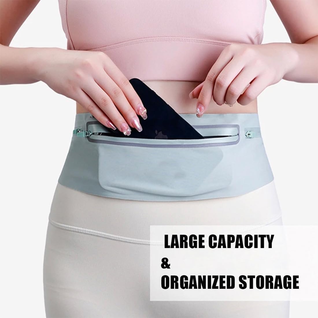 3포켓 반사 러닝 벨트 마라톤 허리 가방 초슬림 방수  - Running Gear To Hold Phone 리뷰 및 가격