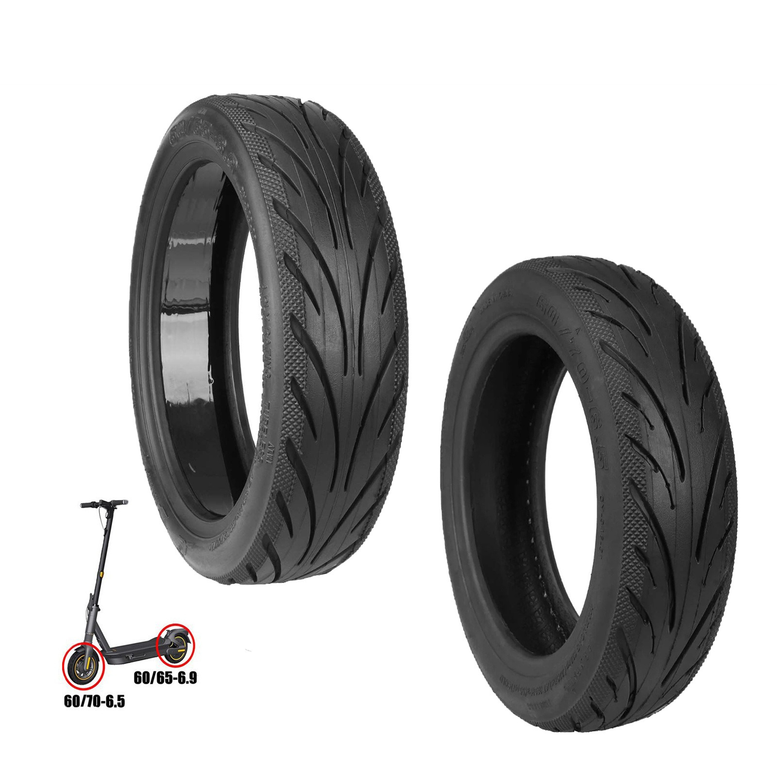 스쿠터 앞뒤 타이어 60/65-6.9 60/70-6.5 - Running Gear Accessories 리뷰 및 가격