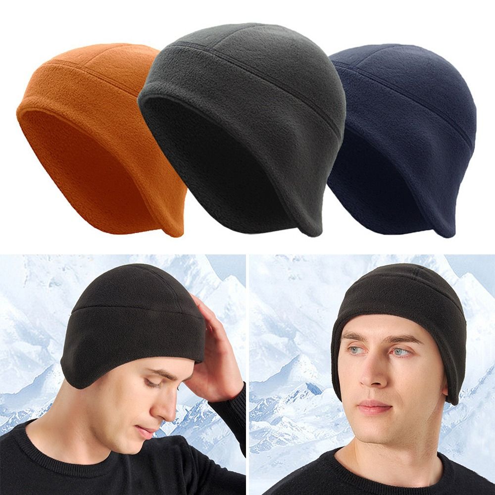 겨울용 폴라플리스 비니 모자 따뜻한 슬라우치 런닝 사이 - Running Gear Hat 리뷰 및 가격