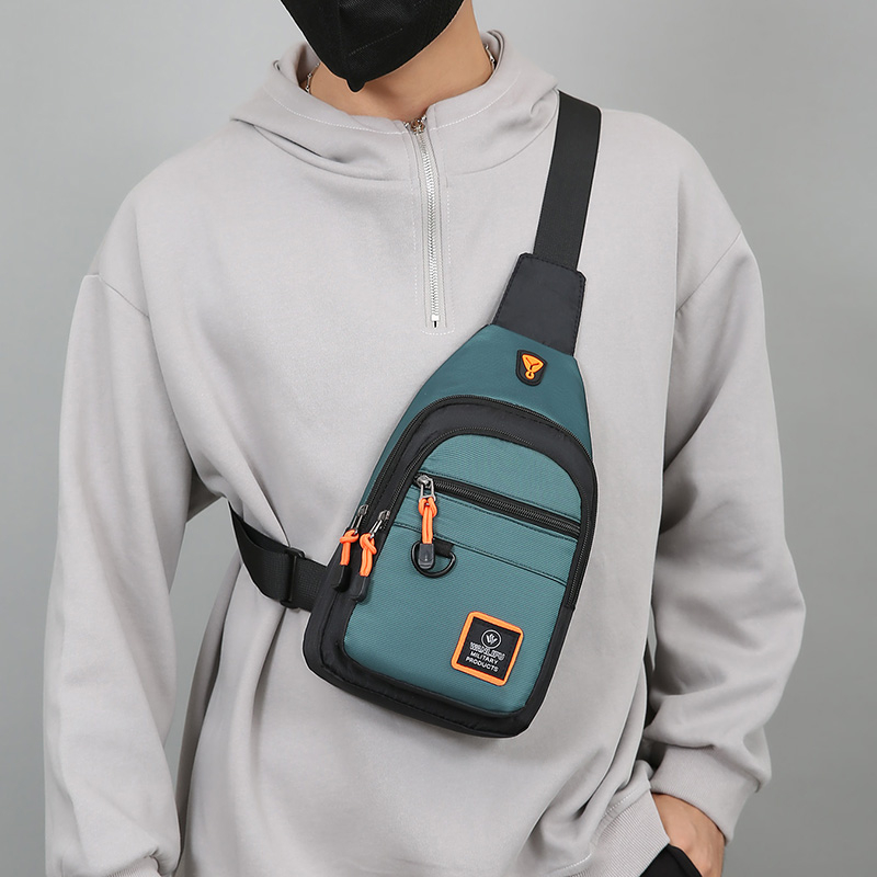 캐주얼 남자 가슴 가방 나일론 작은 어깨 가방 러닝 사 - Running Gear To Hold Phone 리뷰 및 가격